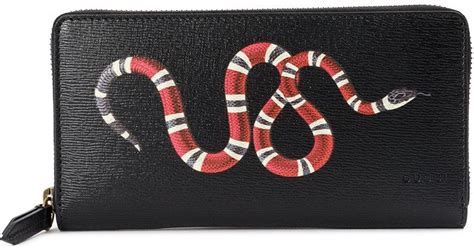 gucci snake mens wallet|gucci kingsnake men's wallet.